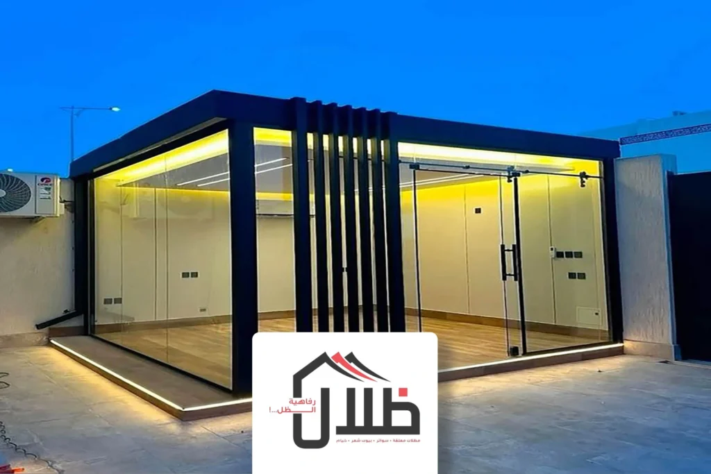 تركيب غرف زجاجية جدة