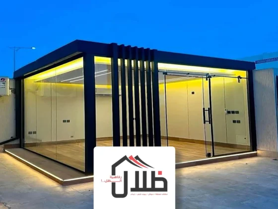 تركيب غرف زجاجية جدة