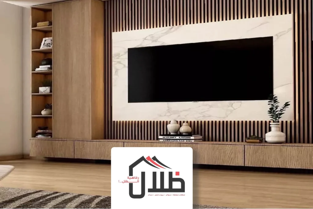 ديكور شاشات خشب جدة