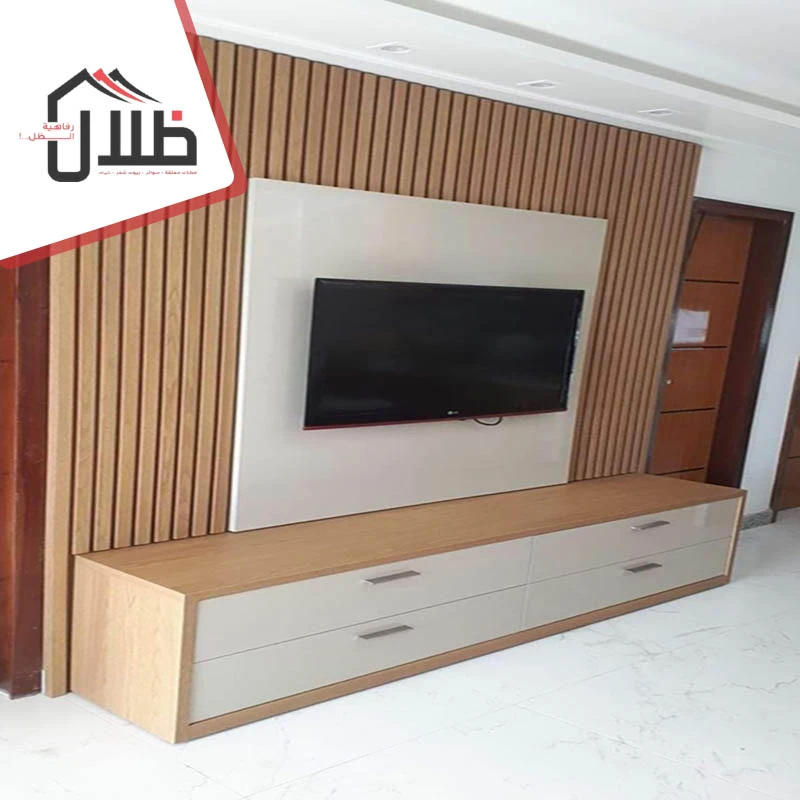 ديكور شاشات خشب جدة