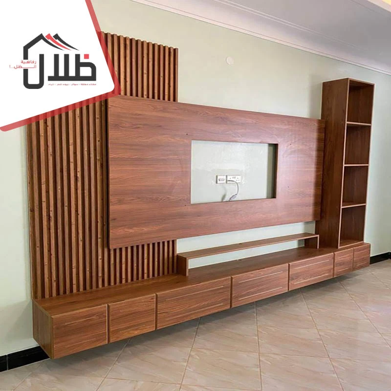 ديكورات شاشات تلفزيون جدة
