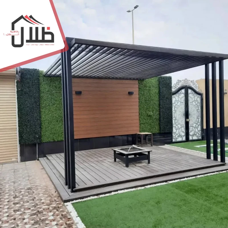 برجولات خشب للحدائق في جده