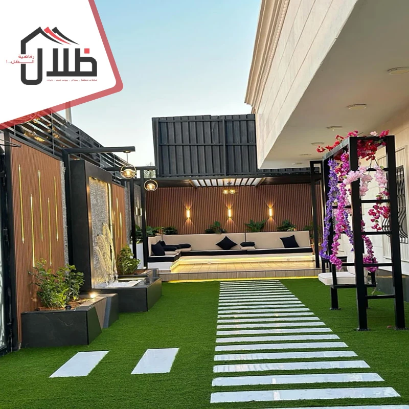 برجولات خشب للحدائق في جده
