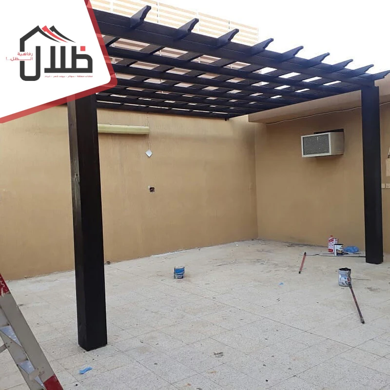 برجولات خشبية للاسطح جده