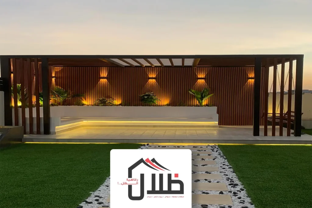 تركيب برجولات خشب جدة