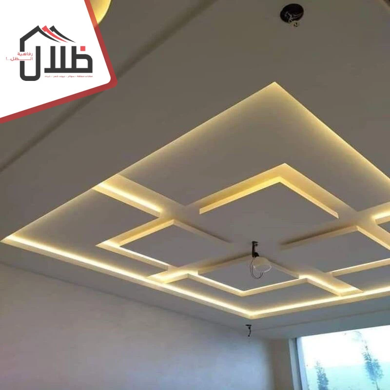 ديكور اسقف جبس بورد حديثة جدة