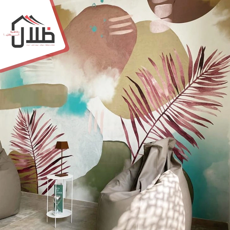 اشكال ورق حائط بجده