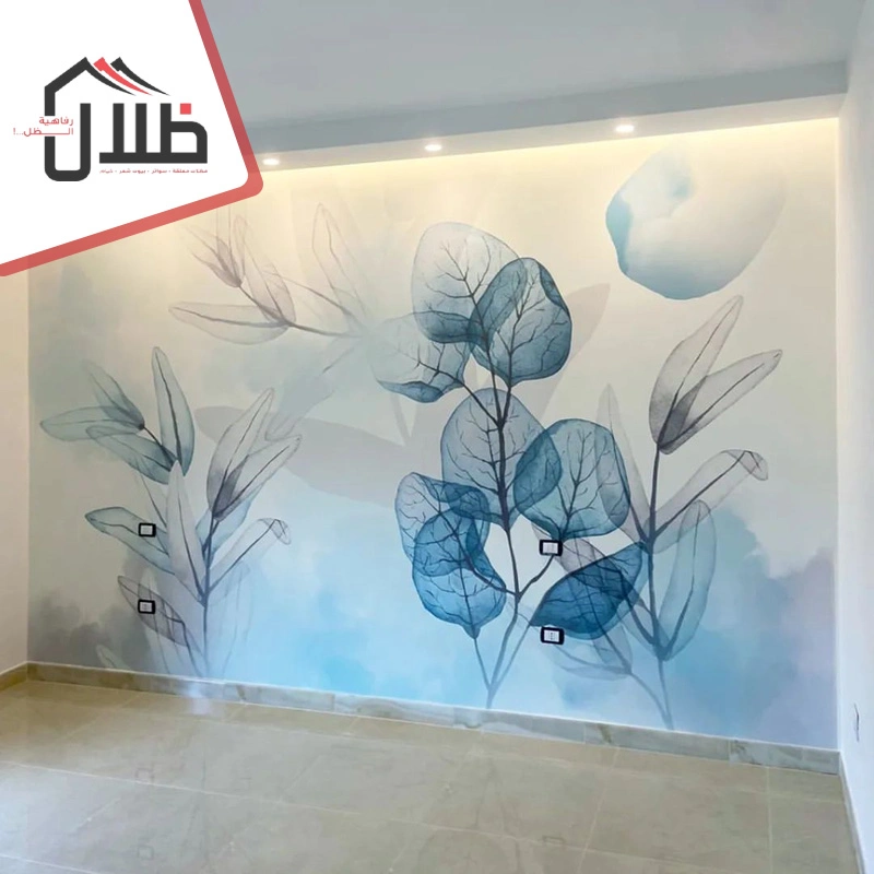 ورق جدران ساده في جده