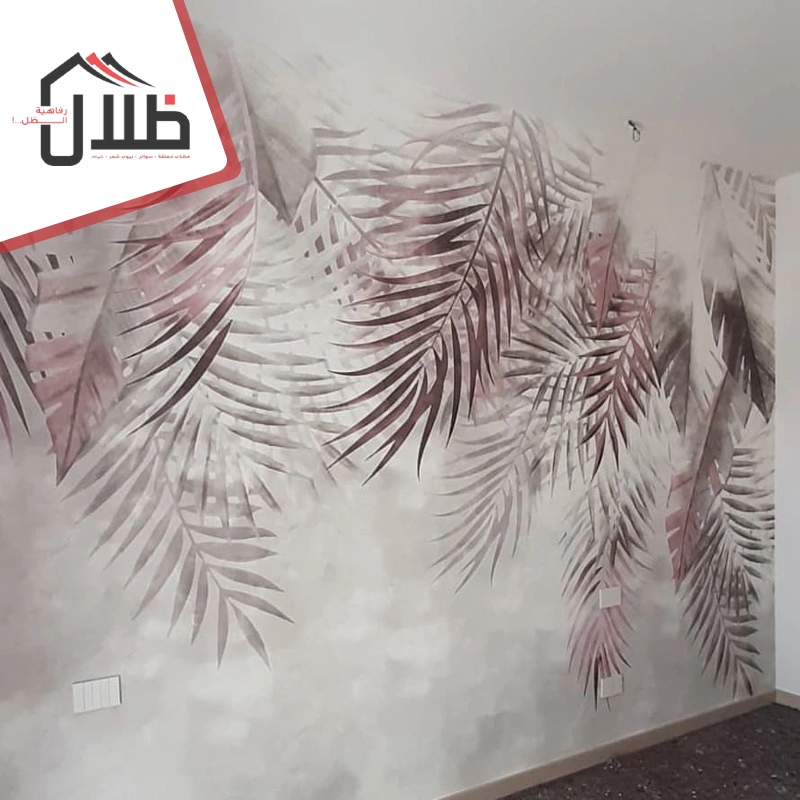 ورق جدران غرف نوم بجده