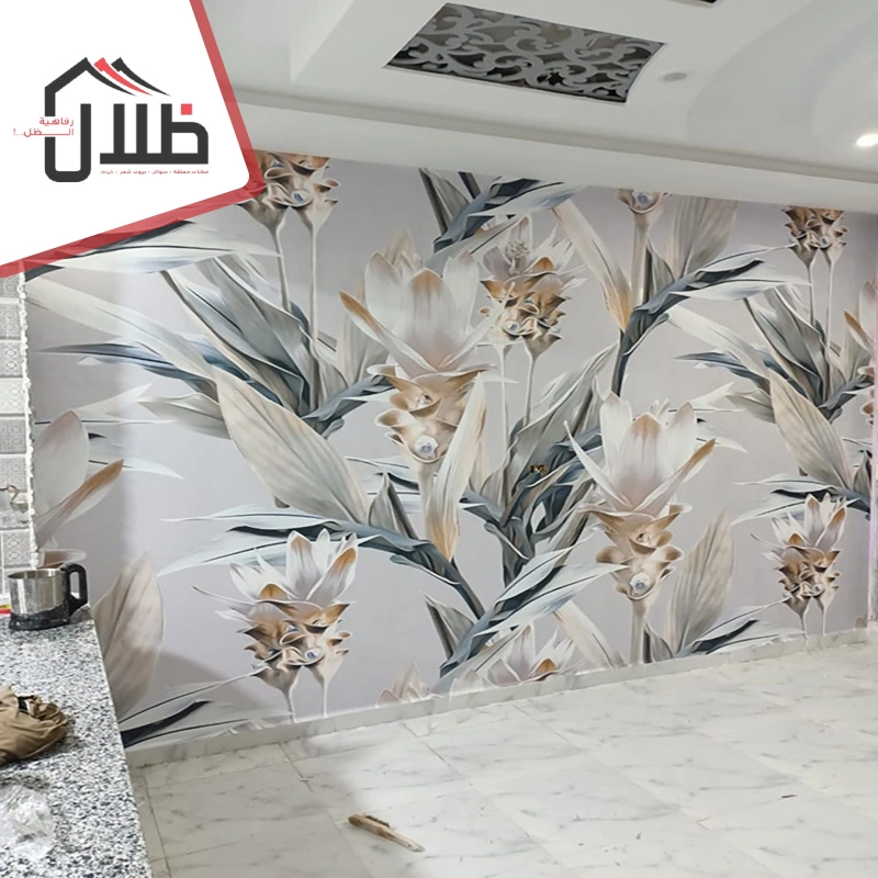 ورق جدران غرف نوم بجده